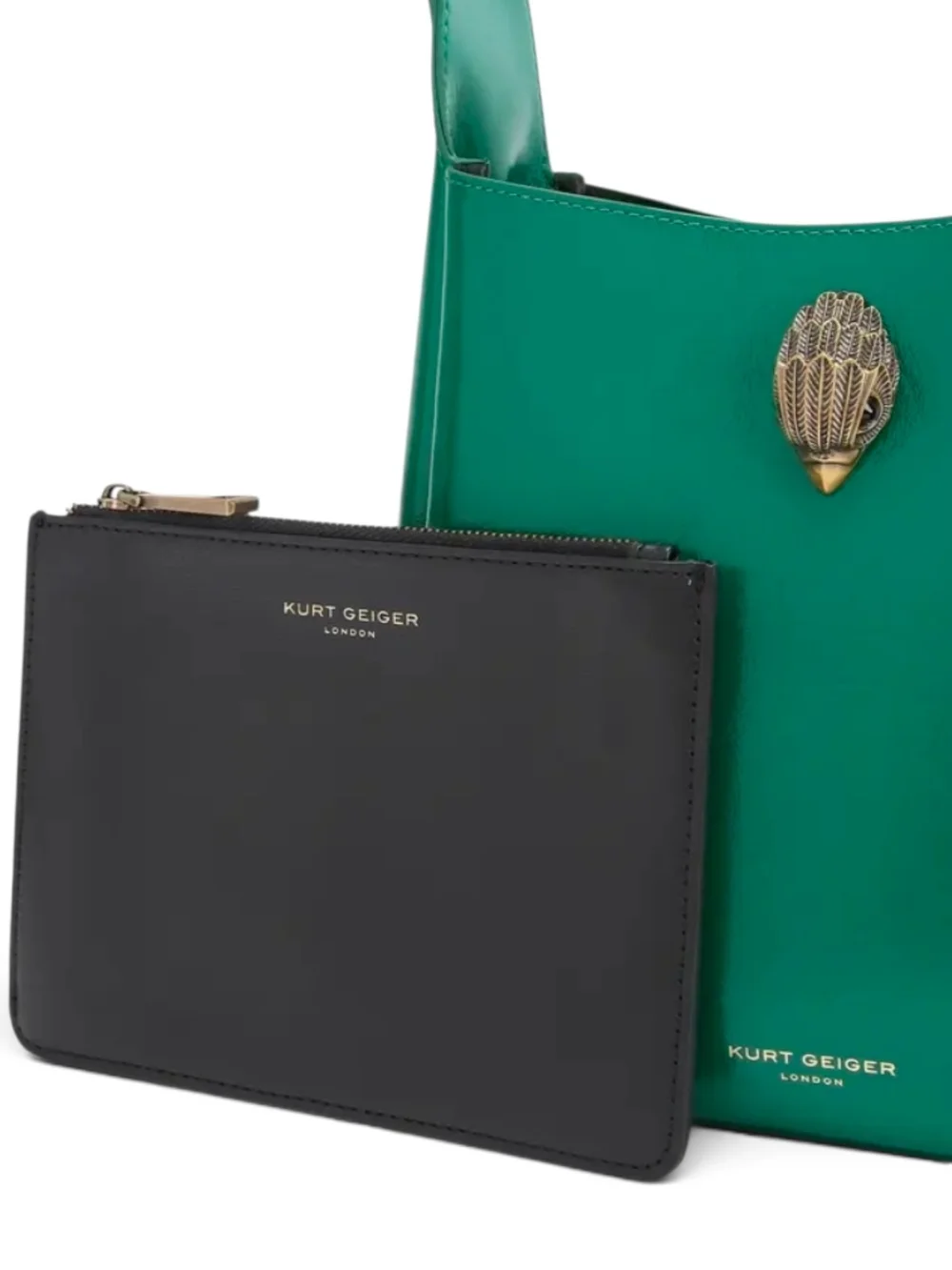 Kurt Geiger London Emerald Bond Hobo Bag w/ Pouch (Retail $350)